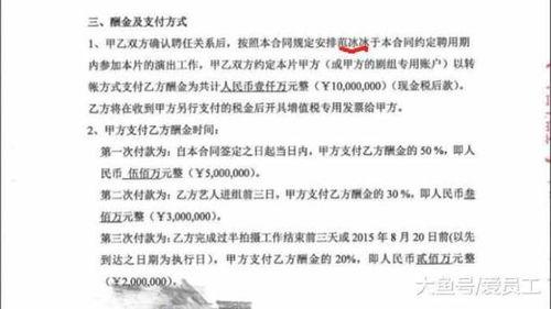 爆料娱乐圈阴阳合同,揭秘幕后的利益纠葛